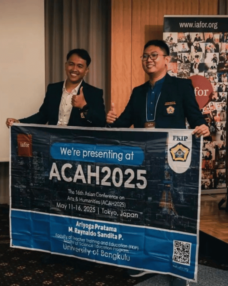 Mahasiswa S2 Pendidikan IPA Universitas Bengkulu Raih Medali Perak pada Lomba Invensi dan PTK Guru 2024 Tingkat Nasional​