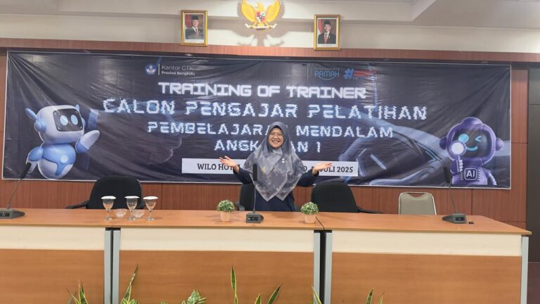 Elza Heryensi, M.Pd. Raih Sertifikat Kepenulisan Buku Inovatif Berbasis AI dalam Pengukuran Literasi Lingkungan